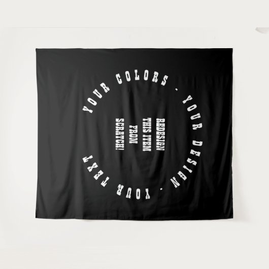 Creëer Uw eigen Wandkleed (Voorkant (horizontaal))