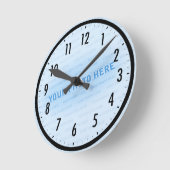 Creëer Uw eigen wandklok Ronde Klok (Hoek)