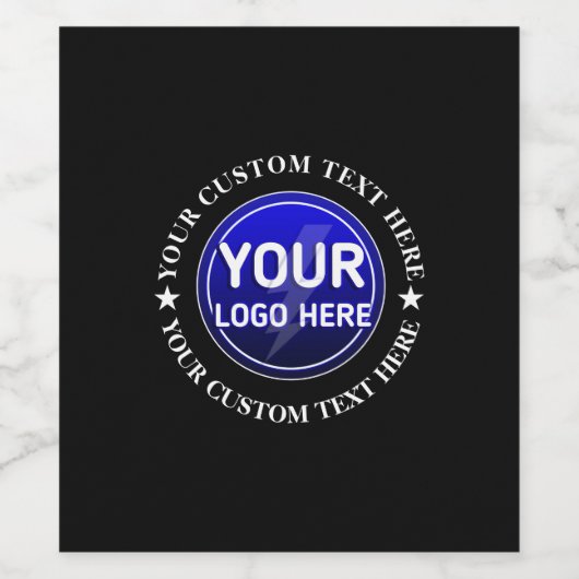 Creëer Uw eigen Wijn Etiket (Enkel label)