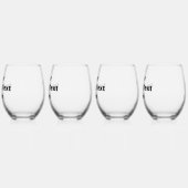 Creëer Uw eigen Wijnglas Zonder Voet (Links)