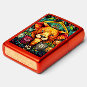 Creëer Uw Eigen Wild Cat Tribe Totem Dier