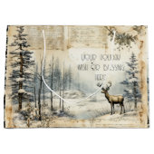 Creëer uw eigen  winterherfstlandschap groot cadeauzakje (Voorkant)