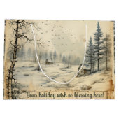 Creëer uw eigen  winterlandschap groot cadeauzakje (Achterkant)