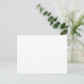 Creëer Uw eigen wit Briefkaart (Staand voorkant)