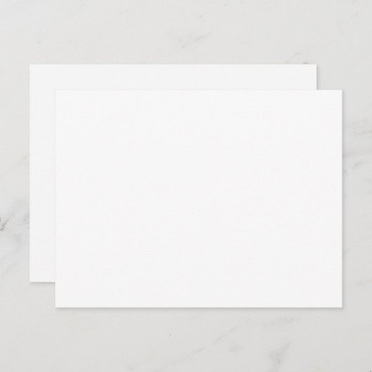 Creëer Uw eigen wit Briefkaart (Voorkant / Achterkant)