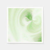 Creëer Uw eigen wit licht wervelt - Lime Green Servet (Voorkant)