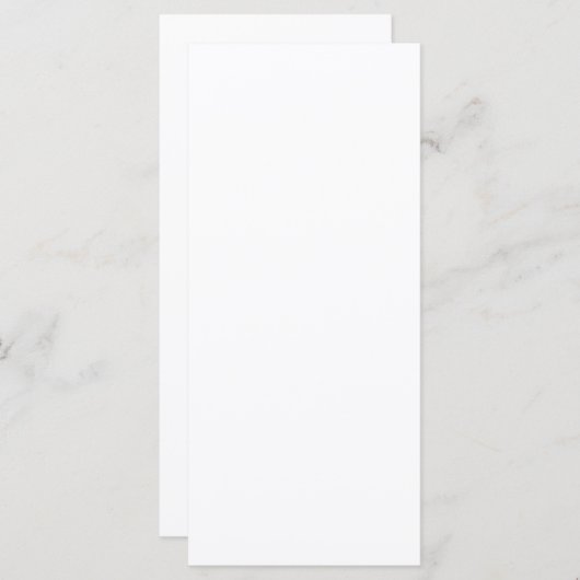 Creëer Uw eigen wit Menu (Voorkant / Achterkant)