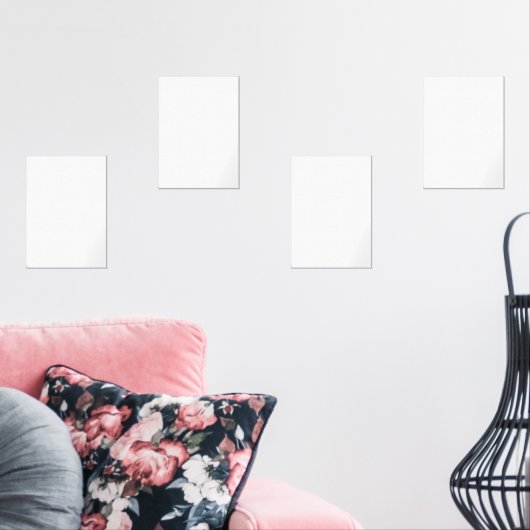 Creëer Uw eigen wit Muurkunst Sets (Woonkamer)
