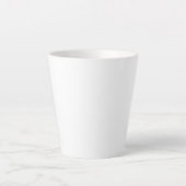 Creëer uw eigen witte aangepaste latte Mok (Voorkant)