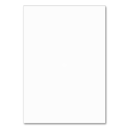 Creëer uw eigen witte aangepaste tafel Kaart (Voorkant)