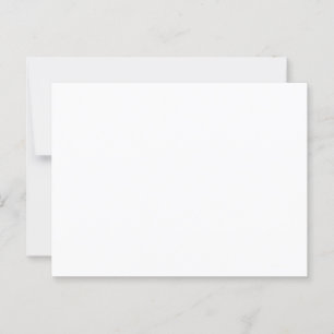 Creëer Uw eigen witte bedankkaarten Briefkaart