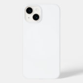 Creëer uw eigen witte gewoonte Case-Mate iPhone case (Achterkant)