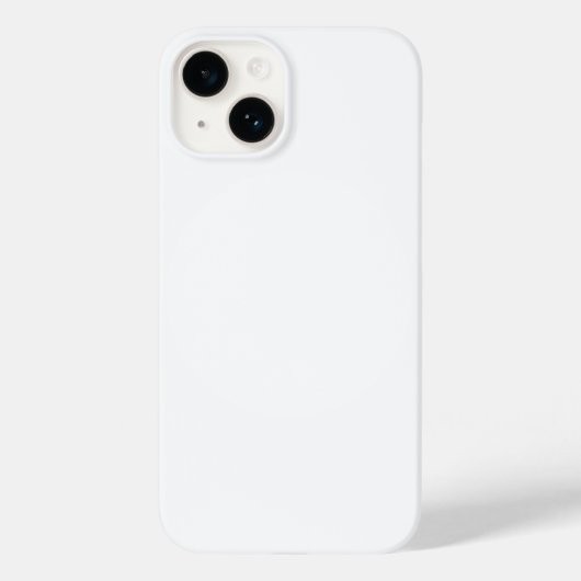 Creëer uw eigen witte gewoonte Case-Mate iPhone case (Achterkant)