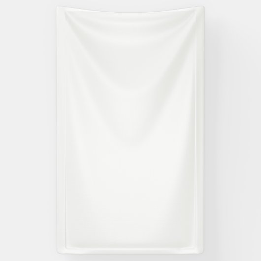 Creëer uw eigen witte gewoonte spandoek (Verticaal)