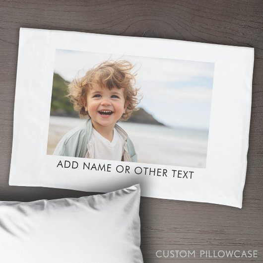 Creëer Uw eigen witte rand met één fotogalerie Kussensloop