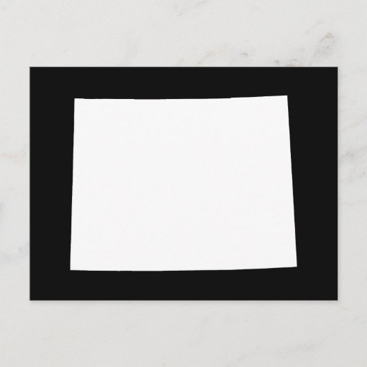 Creëer Uw eigen Wyoming Moving Announge Briefkaart (Voorkant)