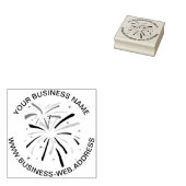 Creëer Uw eigen zakelijke promotiemateriaal Firewo Rubberstempel (Gestempeld)