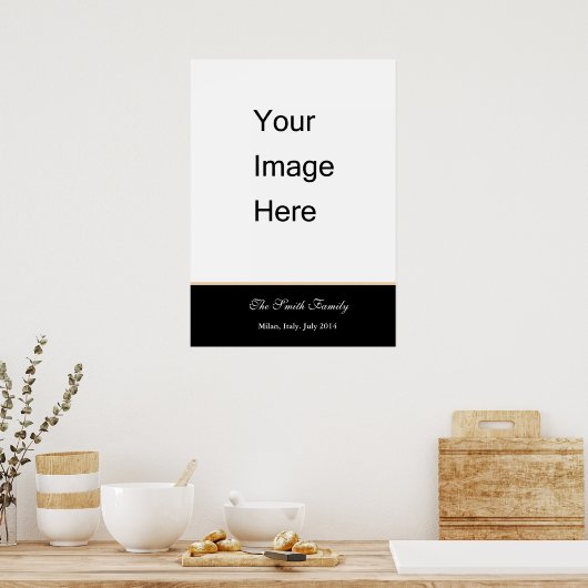 Creëer uw eigen Zazzle-sjabloon aanpassen Poster (Keuken)