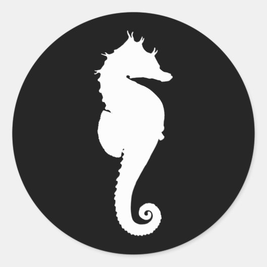 Creëer Uw eigen Zee Ronde Sticker (Voorkant)