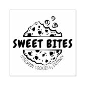 Creëer uw eigen zelfgemaakte koekjes 	rubberstempel (Afrduk)