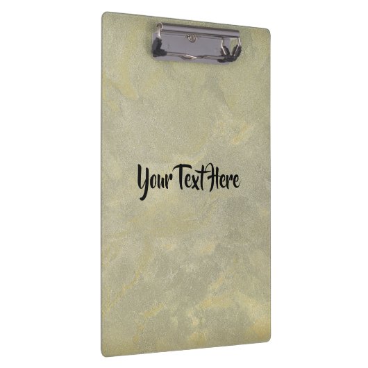 Creëer uw eigen zilver en gouden metalen pleister klembord (Rechts)