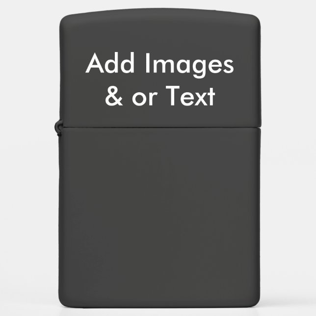 Creëer Uw eigen Zippo Lighter (Voorkant)