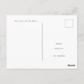 Creëer uw eigen zomervakantie foto Briefkaart (Achterkant)