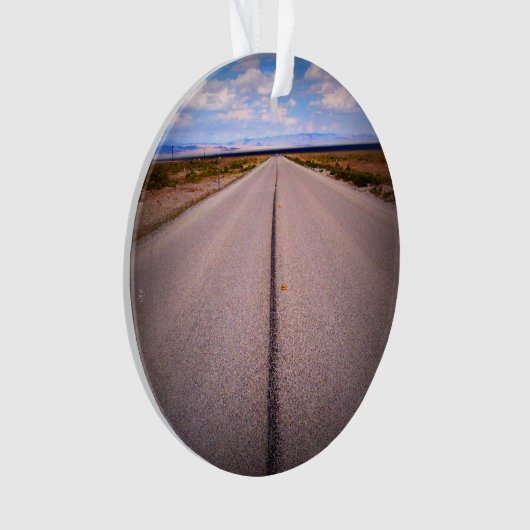 Creëer Uw eigen zomervakantie met twee zijden foto Ornament (voorkant)