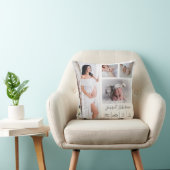 Creëer Uw eigen Zwangerschap en Baby Jongen Foto Kussen (Stoel)