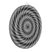 Creëer uw eigen zwarte spiren op het dartbord voor (Voorkant Links)