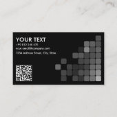 Creëer Uw Elegant Professional QR Code Busin Visitekaartje (Voorkant)