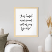 Creëer Uw Elegant Script Calligrafie Quote Poster