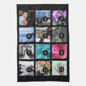 Creëer Uw fotostijl 12 afbeeldingen Theedoek (Verticaal)