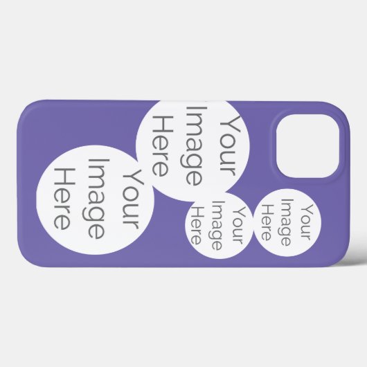 creëer uw fototelefoonhoesje paarse Case-Mate iPhone case (Achterkant (horizontaal))