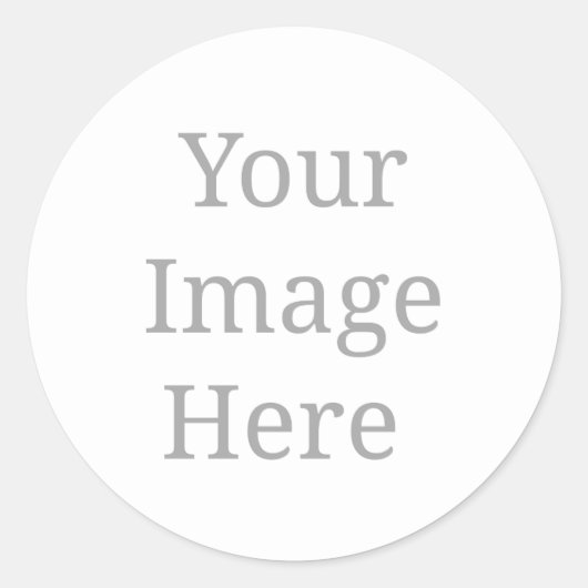 Creëer uw gewoonte ronde sticker (Voorkant)