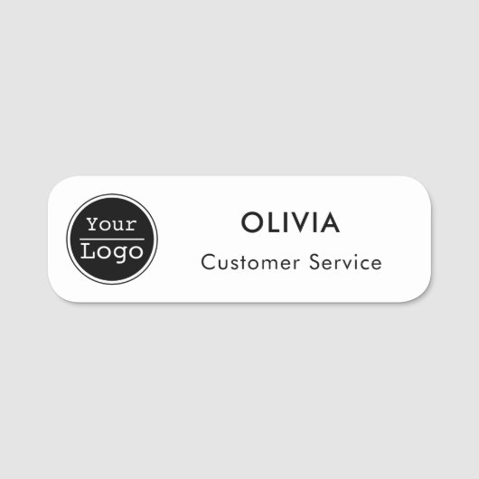 Creëer Uw klassieke naamtag Naamplaatje (Voorkant)