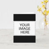 CREËER UW - PERSONALISEER DIT KAART (Gele Bloem)