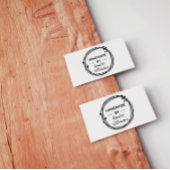 Creëer Uw persoonlijke bijtende bijtende botanisch Rubberstempel