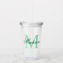 Creëer Uw persoonlijke monogram - Groen