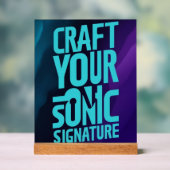 Creëer uw Sonic-handtekening Acryl Bord (Neutraal)