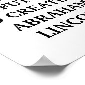 Creëer uw toekomstig poster (Hoek)