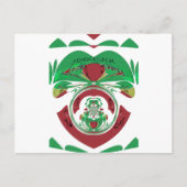 Creëer van je eigen ik hou van Beauful Ethiopia Briefkaart (Voorkant)