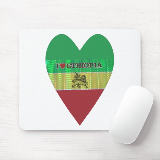 Creëer van je eigen ik hou van Beauful Ethiopia Muismat (Met muis)