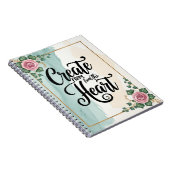 Creëer vanuit het hart notitieboek (Rechterzijde)