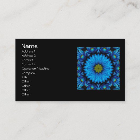 Creëer Visitekaartjes (Voorkant)