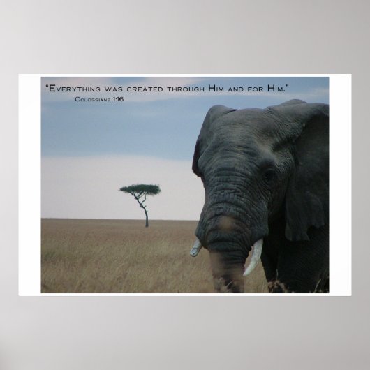 Creëer voor hem poster (Voorkant)