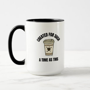 Creëer voor zo'n tijd als deze grappige koffie mok