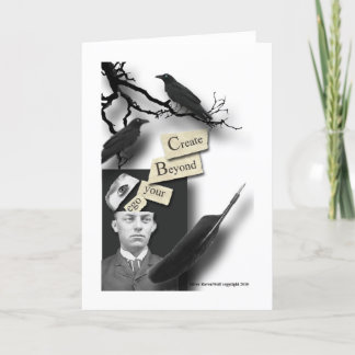 Creëer voorbij Uw Wenskaart van het Ego Kaart