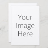 Creëer Your Ecru - Nogmaals voor uw eigen ambachts Kaart (Voorkant / Achterkant)