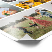 Creëer Your Ewn 10 Photo Collage Photo Enlargement Foto Afdruk (Hoek)